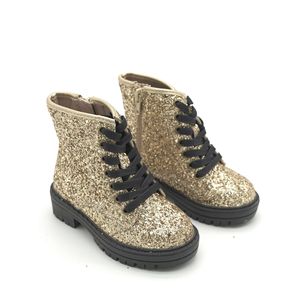 รองเท้าบูทเด็กผู้หญิงแบบมีกลิตเตอร์แฟชั่นสั่งทำพิเศษ - Product Image 5