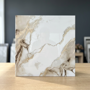 Modernas Baldosas de Cerámica Mate de 400x400mm, Diseño de Porcelana con Apariencia de Piedra, para Interiores, Baños, Estilo Indio - Product Image 4