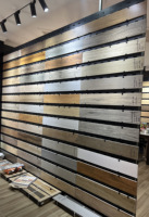Conception en bois carreaux de céramique pour le plancher