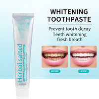 Vente chaude Naturel Organique Nicotinamide Dentifrice Opalescence Blanchissant Dentifrice avec Fluorure Menthe Haleine Fraîche Soins Buccaux