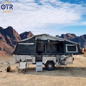 Chất Lượng Châu Âu Offroad Off Đường 4X4 Trọng Lượng Nhẹ Lều Trailer Nhanh Chóng Vận Chuyển Từ Kho Camper