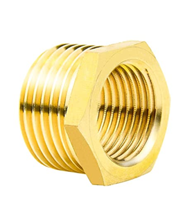 NPT ren Hex ỐNg Lót ống đồng phù hợp chống ăn mòn 1/2 "NPT Nam x 3/8" NPT nữ - Product Image 2