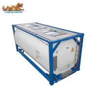 Conteneurs-citernes ISO 316L en acier inoxydable de 20 pieds (UN T11) pour stockage de produits chimiques, capacité 25 000 litres, stock Chine
