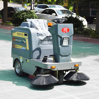 Balayeuse électrique autoportée 1300 mm, certification CE, vente directe usine, machine de balayage industrielle personnalisable