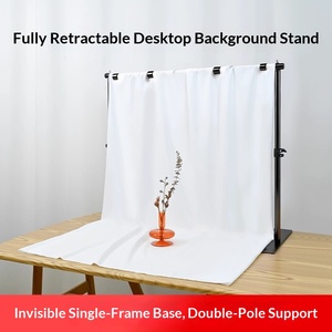 Support de <span class=keywords><strong>photographie</strong></span> de bureau entièrement rétractable <span class=keywords><strong>et</strong></span> extensible avec toile de fond noire <span class=keywords><strong>et</strong></span> blanche pour bijoux <span class=keywords><strong>et</strong></span> accessoires de <span class=keywords><strong>nature</strong></span> <span class=keywords><strong>morte</strong></span> - Product Image 5