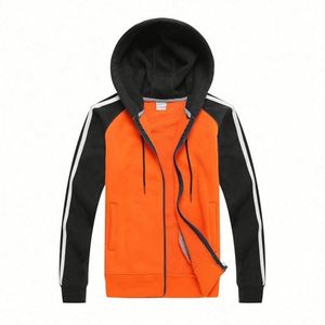 Men's Casual Zipper up Hoodie <b>Jacket</b> Double Cotton Lightweight Hooded Sweatshirt Plus Size 3D Embroidered Street Wear & Hoodies - Product Image 1
