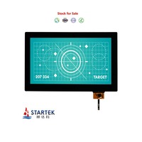 Layar LCD TFT 10,1 Inci Resolusi 1024x600 dengan Panel Sentuh Kapasitif
