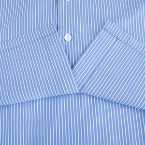 <span class=keywords><strong>Camicie</strong></span> da <span class=keywords><strong>uomo</strong></span> con abbigliamento speciale per giovani camicia a maniche corte Casual a righe semplici a bolle con due tasche - Product Image 5