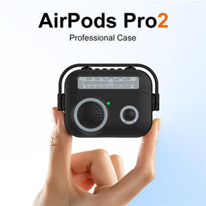 <span class=keywords><strong>Coque</strong></span> pour écouteurs 3D en silicone souple motif Radio mignon pour <span class=keywords><strong>Airpods</strong></span> 4 pour <span class=keywords><strong>airpods</strong></span> 1 2 3 Pro 2 <span class=keywords><strong>coque</strong></span> sans fil de 4ème génération - Product Image 4