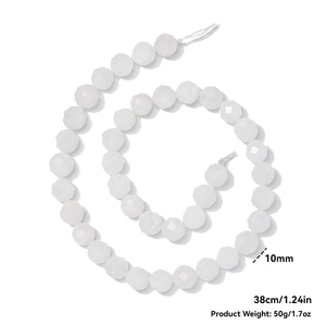 14 sortes de pierres de soleil naturelles 6-10mm pierre précieuse pierre ronde à facettes perles en vrac cristal énergie pour la fabrication de bijoux 15" - Product Image 5