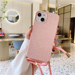 <span class=keywords><strong>Funda</strong></span> de paja de trigo ecológica Degradable, para <span class=keywords><strong>iPhone</strong></span> 14 <span class=keywords><strong>Pro</strong></span> <span class=keywords><strong>Max</strong></span> <span class=keywords><strong>13</strong></span> 12 11 XR XS SE 6S 7 8 Plus, collar, correa, cubierta de teléfono - Product Image 3