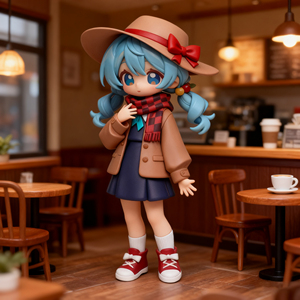 Crea Tu Propio Diseño de Personaje, Impresión <span class=keywords><strong>3D</strong></span>, Figura Personalizada de Plástico, PVC Japonés, Chica - Product Image 1