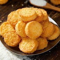 Craquelins de noix de coco 100g, spécialité chinoise traditionnelle, saveur noix de coco, biscuits croustillants cuits, aliments santé, en vrac