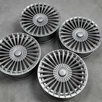 Jantes de voiture en chrome argenté, 22, 24, 26 pouces, 5X120, 5X112, adaptées aux Land Rover Range Rover et Rolls-Royce Cullinan