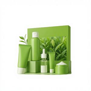 Korean Luxurious Whitening Exfoliating Facial <b>Cream</b> Kit Glutathione <b>Vitamin</b> E Glycolic Acid Kojic Acid for All Skin Types OEM - Product Image 2