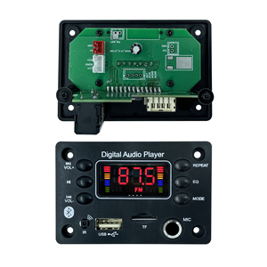 12V LED Color Dancing Display 12V Car Audio Speaker Micrófono MP3 Decodificador Board <span class=keywords><strong>Bluetooth</strong></span> MP3 Player <span class=keywords><strong>Module</strong></span> - Product Image 4