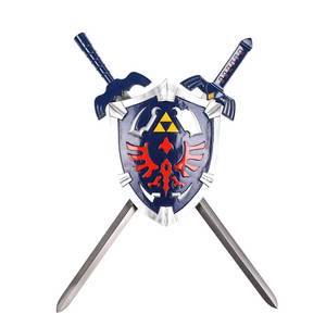 ชุดติดผนังโชว์โล่และดาบไฮเลียนจากเกม Legend of Zelda - Product Image 1