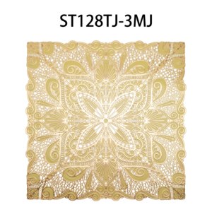 Vente en gros pas cher Napperon rectangulaire de mariage en PVC pour cuisine d'hôtel Technique d'estampage à chaud - Product Image 2