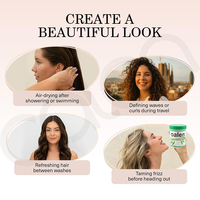 Crème capillaire de marque privée qui traite et restaure les cheveux faibles, abîmés, cassants et secs pour laisser les cheveux lisses et sains