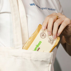 20 Toallitas Húmedas de Bambú Biodegradables, Ecológicas y Naturales para Viajes - Product Image 4