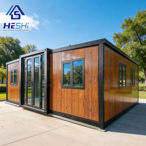 Casa Contenedor Modular Expandible de 30 y 40 Pies con Piso de MGO de 15 mm para Cafetería, Bar, Quiosco, Tienda Minorista, Casa Moderna Apilable de 1, 2, 3 y 4 Dormitorios - Product Image 1