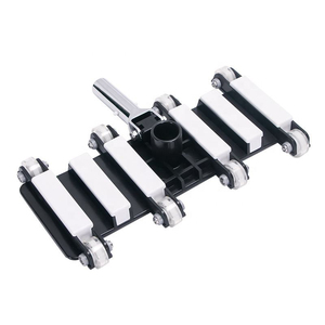 Pulitore <span class=keywords><strong>per</strong></span> <span class=keywords><strong>Piscina</strong></span> con Ruote in Plastica Resistente da 15\" con Testa Aspirante e Spazzole Rinforzate - Product Image 1