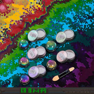 Chameleon <span class=keywords><strong>Chrome</strong></span> Fine Glitter Nail Powder Effet Miroir Mise À Niveau pour Nail Art Bombes De Bain Et Revêtement Pigment - Product Image 3