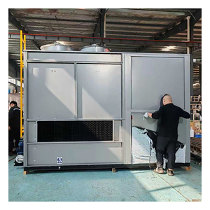Condensatore Evaporativo Personalizzato per Attrezzature di Refrigerazione, Raffreddamento a Flusso Contrario, Costruzione in Metallo, Motore - Product Image 5