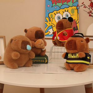 Vente en gros de jouets de <span class=keywords><strong>machine</strong></span> à griffes Capybara 8 pouces super doux jouet de mariage de <span class=keywords><strong>machine</strong></span> à saisir de cadeau de mariage de boutique - Product Image 3