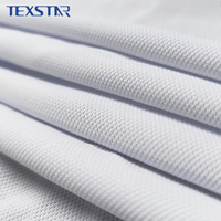 Tissu sportif en jersey tricoté doux en polyester antistatique personnalisé et économique pour l'impression par sublimation, idéal pour les produits textiles et les doublures.