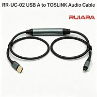 Câble convertisseur audio numérique optique USB TOSLINK SPDIF avec puce DAC intégrée, blindage PVC, Plug & Play pour PC, PS5, barre de son, récepteur AV