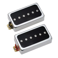 Electric Guitar Neck Bridge Ceramic Lp Electric Guitar Pickup with Chrome Brass Cover