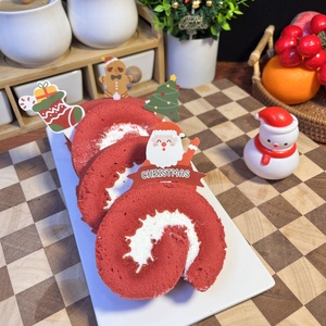 Torta di velluto rosso senza uova premiscela torta di velluto rosso miscela di polvere per l'industria pasticceria e settore - Product Image 5