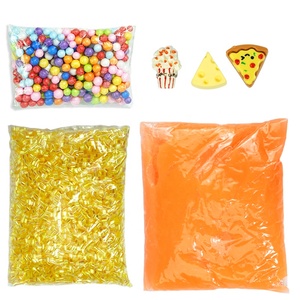 Slime World <span class=keywords><strong>Pizza</strong></span> 228g, Slime que Brilla en la Oscuridad, 2.4g de Bolas de Espuma, 15g de Tubos de Purpurina, 3 Figuras de Resina, Frasco de PET - Alivia el Estrés, Educativo - Product Image 5