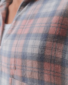 Camisas de Franela <span class=keywords><strong>a</strong></span> Cuadros de Manga Larga, Casuales, Ecológicas, de Algodón Sostenible, de Diseño, para Hombre, de Alta Calidad - Product Image 4