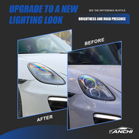 Faros Delanteros LED Estilo PDLS 2025 para Porsche Boxster Cayman, Actualización de Faros Delanteros 981 de 2013, 2014 y 2015