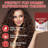 Gummies pour Soins des Cheveux à la Biotine, Marque Privée OEM |   Complément nutritionnel pour épaissir les cheveux et favoriser la repousse, améliore la santé capillaire, sans gluten