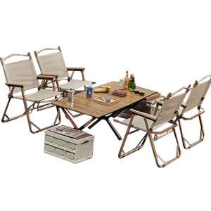 Ensemble de chaise pliante d'extérieur moderne et de table solide en gros, équipement portable pour le <span class=keywords><strong>camping</strong></span> et la pêche - Product Image 3