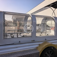 Carroza Fúnebre Eléctrica Profesional para Uso en Cementerios, Vehículo de Transporte de Ataúdes con Motor de 4000W