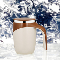 Tasse à café en acier inoxydable, électrique, magnétique, automatique et moderne, pour le mélange du café
