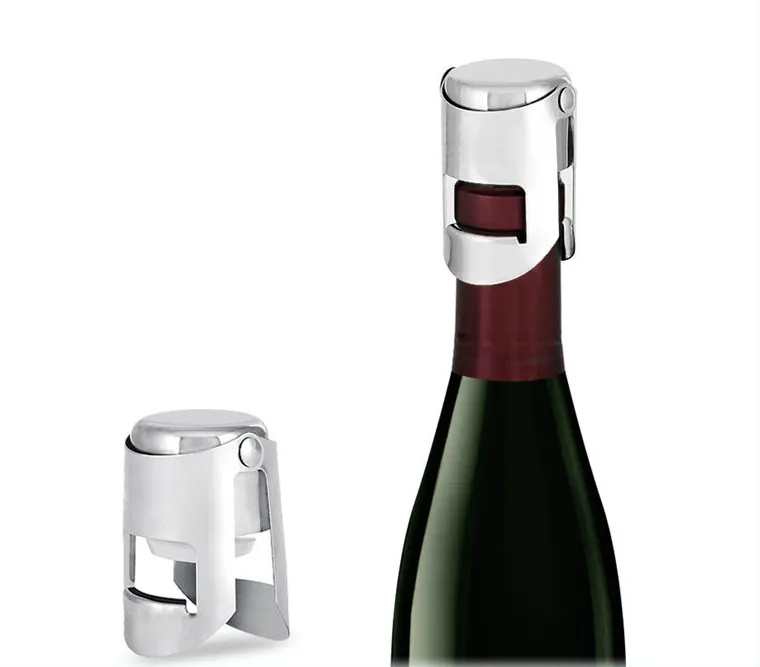 WXL106 taşınabilir şarap şişesi tıpa mantar tak ev Bar araçları paslanmaz çelik şampanya köpüklü stoper