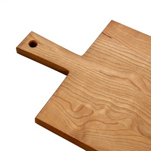 Tabla de Cortar Rectangular de Madera de Acacia Sostenible con Mango, Grano Natural, 1.5cm de Grosor, Apta para Lavavajillas - Product Image 2
