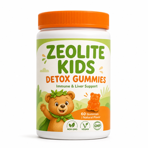 Gomitas de Zeolita Naturales Sin Azúcar de Marca Privada Coreal OEM para Adultos, Productos de Belleza, Apoyo Inmunológico, Cardo Mariano, Baya del Saúco - Product Image 1