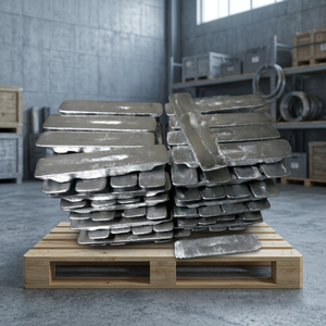 Lingot de zinc non allié de haute pureté 99% Zn en stock prêt à être expédié - Product Image 2