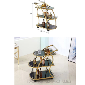 Voiture de restaurant en acier inoxydable personnalisée, Buffet d'<span class=keywords><strong>hôtel</strong></span>, voiture de salle à manger de qualité alimentaire, voiture de restaurant mobile de Guangdong à vendre - Product Image 4
