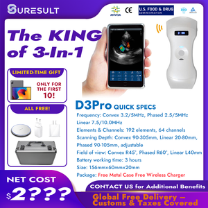 <span class=keywords><strong>Ultrasound</strong></span> genggam untuk bedah neuroskopik lesi, penempatan Shunt & Drainase Hematoma - Product Image 4