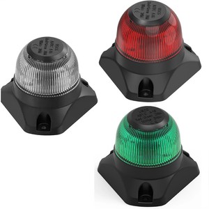 3NM LED 해양 항해 앵커 라이트 전방향 보트 라이트 표면 장착 상단 후방 선미등 낚시 요트 범선용 - Product Image 4