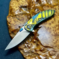 M398 Poederstaal Spiegelfinish Vouwzakmes Multifunctioneel Buitenactiviteiten Kamperen EDC Custom OEM