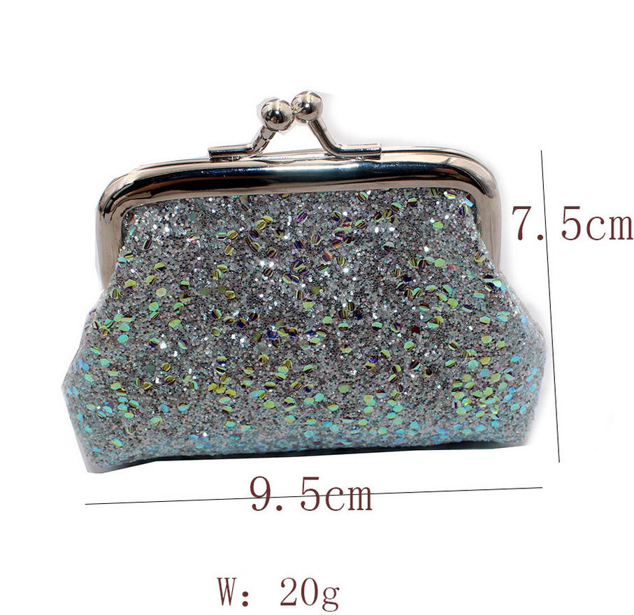 2025 öpücük kilit ruj saklama torbaları 3 inç pullu toka Mini manşonlar  kızlar toka küçük cüzdan Glitter taşınabilir bozuk para cüzdanı| Alibaba.com