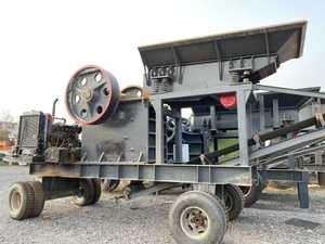 Sử dụng máy khai thác mỏ sử dụng điện thoại di động máy nghiền hàm 500*750 - Product Image 4